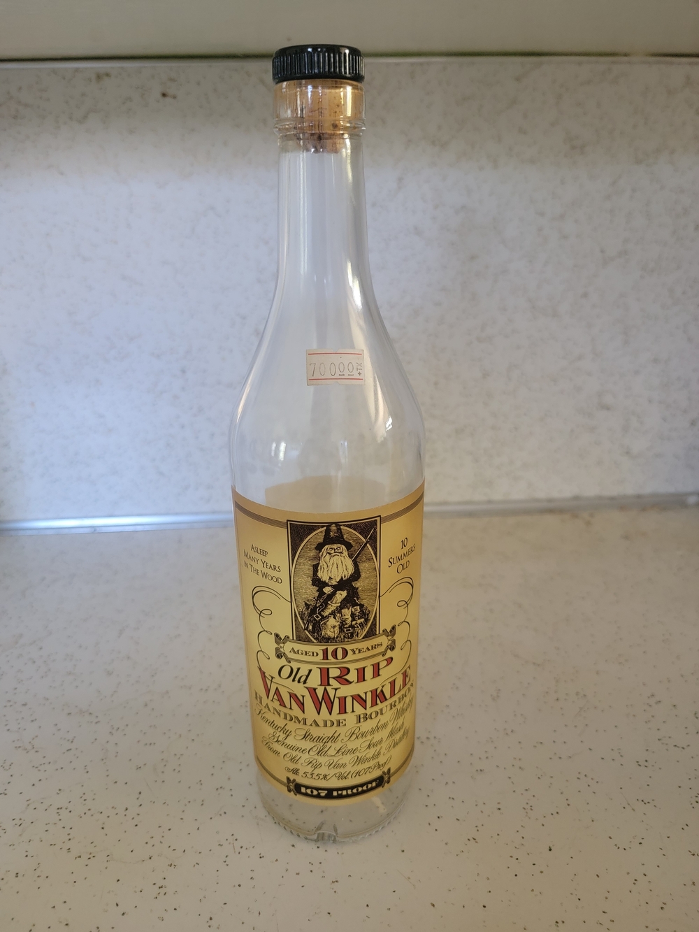 10-Year Rip Van Winkle Bottle (Empty)